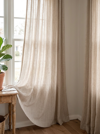 Felix 100% Linen Curtains