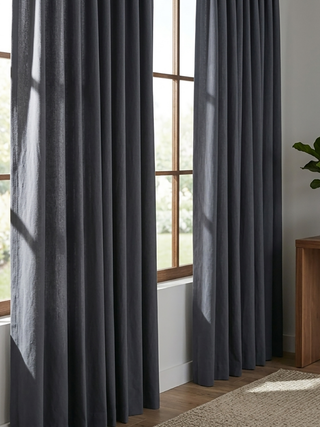 Rhea Cotton Linen Blend Curtains