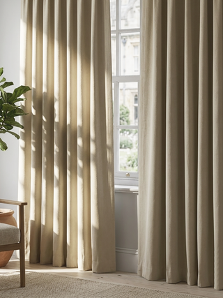 Rhea Cotton Linen Blend Curtains