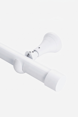 Art Custom Curtain Rods - White Matte