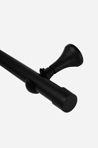 Art Custom Curtain Rods - Black Matte