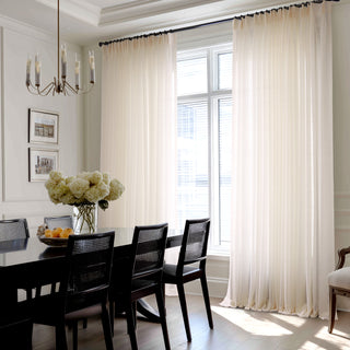 Brisa Cotton-Linen Sheer Curtains