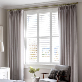 Brisa Cotton-Linen Sheer Curtains