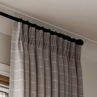 Elina Fine-Line Linen Curtains