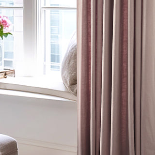 Hattie Linen Chevron Heavyweight Curtains