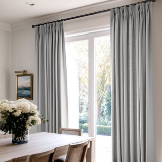 Hattie Linen Chevron Heavyweight Curtains