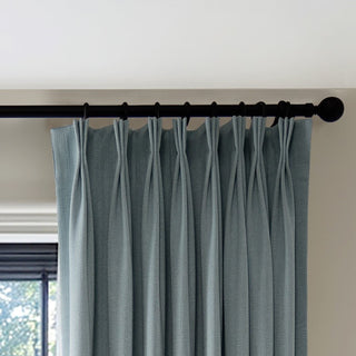 Hattie Linen Chevron Heavyweight Curtains