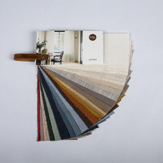 Junara Fabric Sample Booklets with Curtain Sample