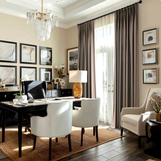 Lattice 100% Cotton Heavyweight Cutains