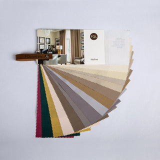 Naline Fabric Sample Booklets with Curtain Sample