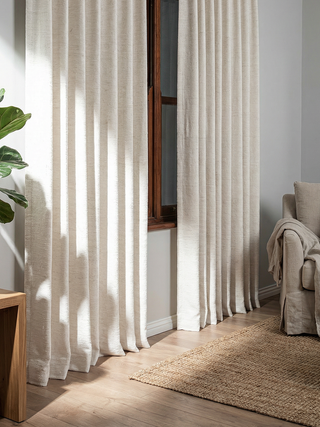 Tuft Textured Bouclé Curtain Custom Curtains