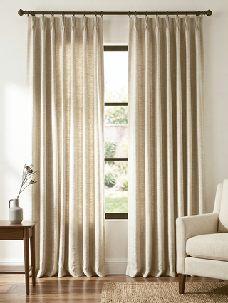 Tuft Textured Bouclé Curtain Custom Curtains