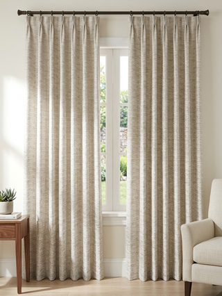 Tuft Textured Bouclé Curtain Custom Curtains