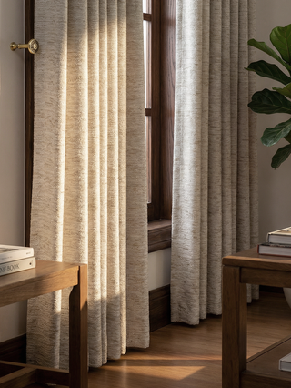Tuft Textured Bouclé Curtain Custom Curtains