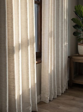 Tuft Textured Bouclé Curtain Custom Curtains