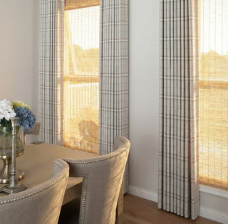Sawyer Grid Check Custom Curtains