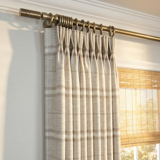 Sawyer Grid Check Custom Curtains